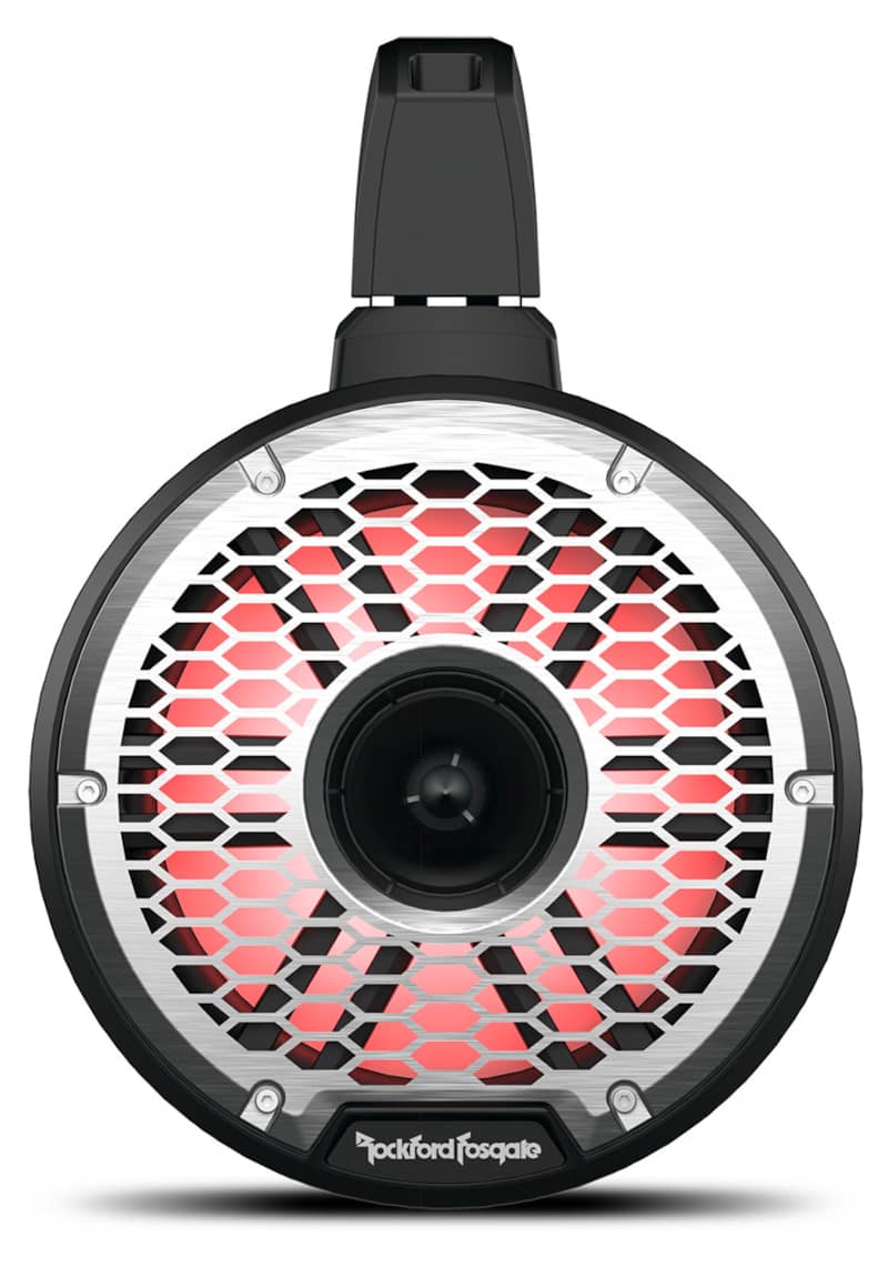 Rockford-Fosgate-M2-Black-8-Color-Optix-2-Way-Horn-Wake-Tower-Speakers-Pair-M2WL-8HB-Front-View-With-Grille.jpg